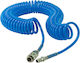 Furtun Pneumatic Spiralat Pu 5x8 Mm 20 M