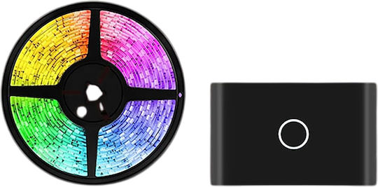 Avizar Smart LED-Streifen TV Wi-Fi Sprachsteuerung 2 Seitenmodule Schwarz