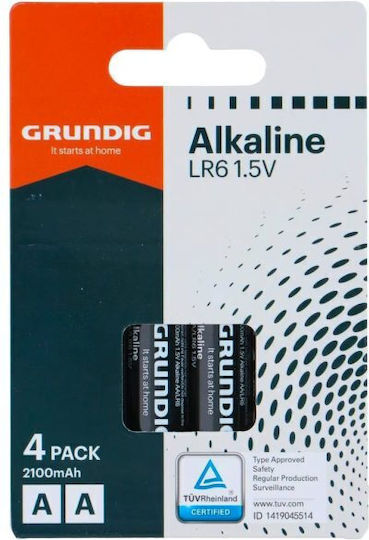 Grundig Алкална Батерия AA 1.5V