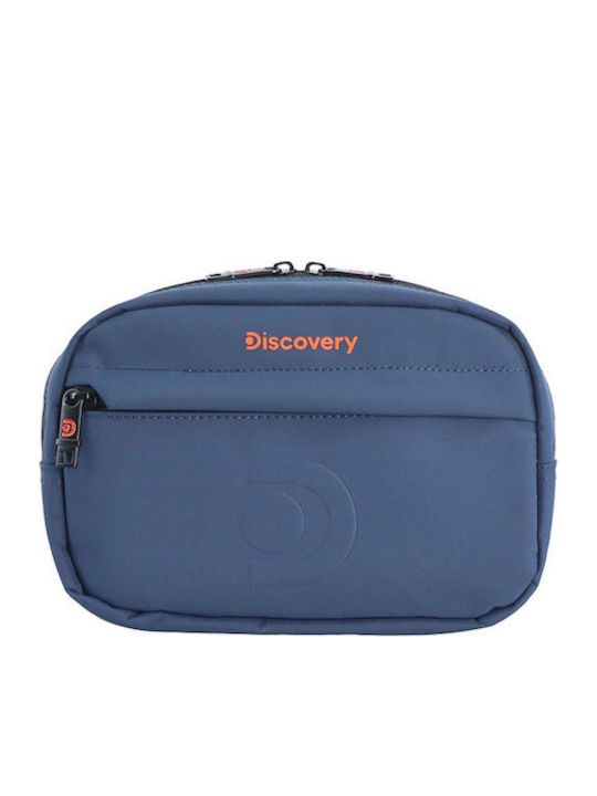 Discovery Ανδρικό Τσαντάκι Μέσης Μπλε