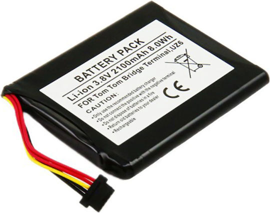 Baterie Avizar Tomtom Bridge Uz6 Dispozitiv GPS Li-ion 3.8V 2100mAh 8.0Wh Negru