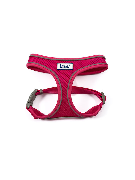 Ancol Mesh Comfort Reflective Pink Dog Harness Large 53 74 Cm Pink