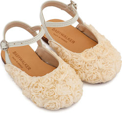 Babywalker Pantofi De Botez Din Piele Balerine ...