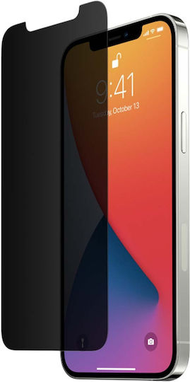Eiger Gehärtetes Glas Displayschutzfolie Für iPhone 16 Pro Max 17 Pro Max Anti-Spy Transparent Schwarz