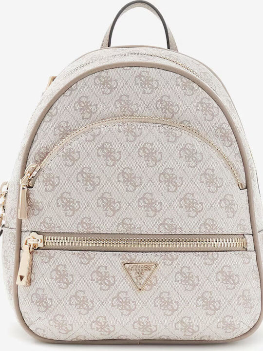 Guess Manhattan Ii Women's Bag Backpack Taupe