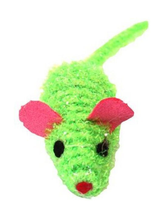 Happypet Fiesta Șoarece Jucărie Pentru Pisici Borcan Jucărie De Pluș Șoarece 6x3cm Happypet 1048335