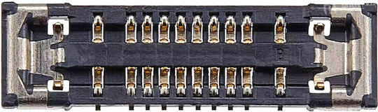 Clappio Fpc Connector Iphone 16 16 Pro Max Radar Scanner 16 Pins Black