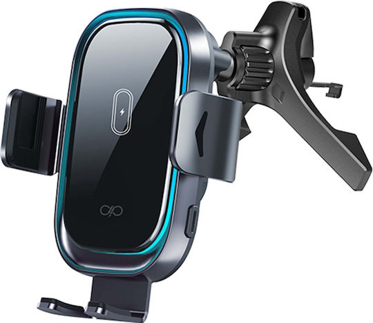 Force Power Car Mount 15w Fast Qi Wireless Charging Black