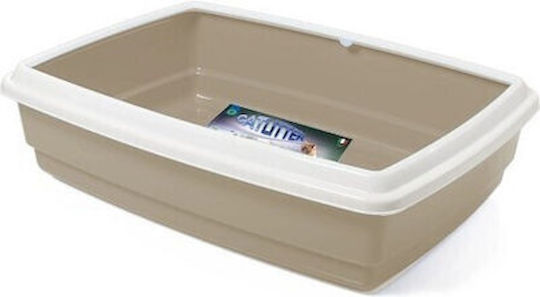 Georplast Jumbo Λεκάνη Γάτας Γκρι Μ54 x Π40 x Υ14cm