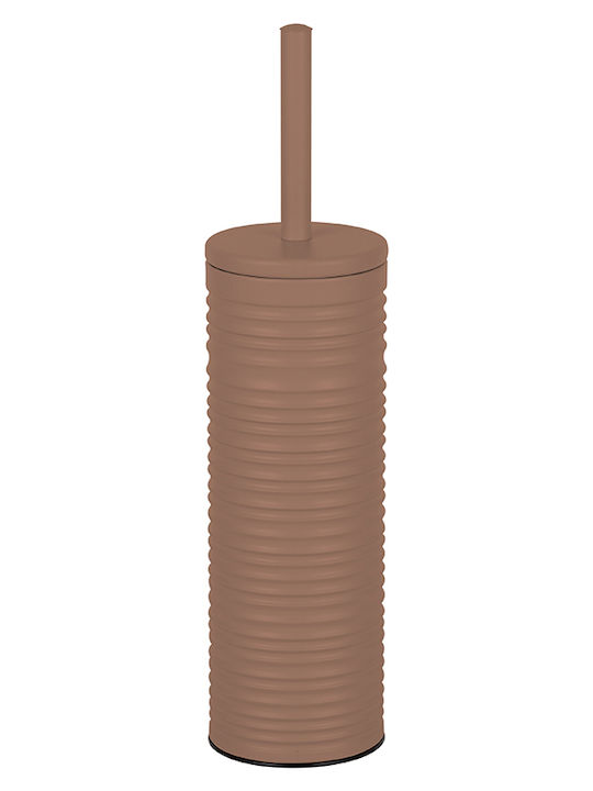 Cyclops Valley Metallic Toilet Brush Brown