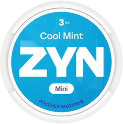 ZYN Mini Pouches Νικοτίνης 3mg με Γεύση Cool Mint