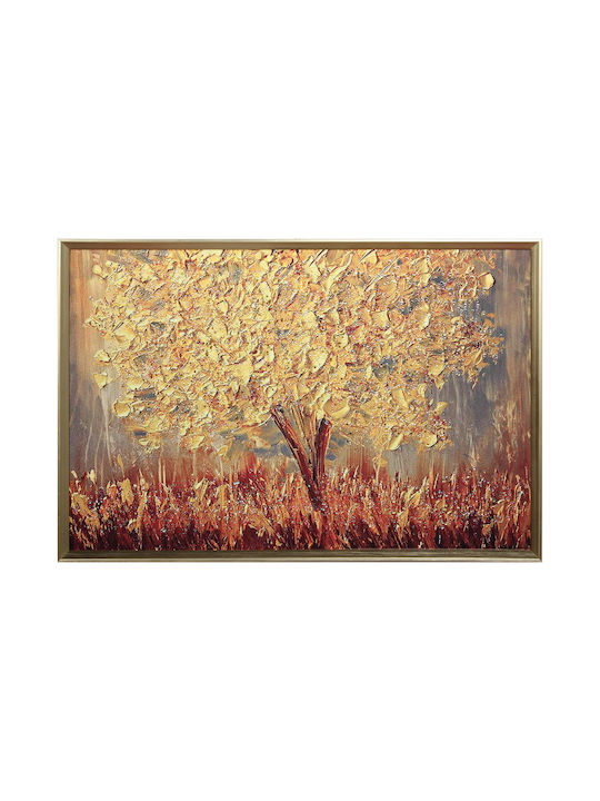 Wall Painting 90x60 With Frame Embossed Strass ...