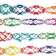 Decorative Garland Set 10 Pieces 3m