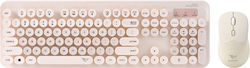 Alcatroz Jellybean A5000 Ασύρματο - Σετ με Ποντίκι Αγγλικό US Alcatroz Jellybean A5000 Ασύρματο - Σετ με Ποντίκι Αγγλικό US