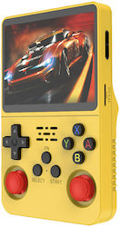 Avizar Konsole Emulator Prox 64 Gb 15000 Retro-Spiele 3,5" Hd Bildschirm Gelb