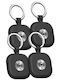 Force Play Pack 4 Ios Bluetooth Smart Trackers Keyring Format Black
