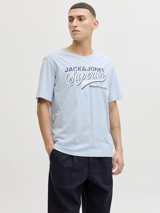 Jack & Jones T-shirt Γαλάζιο