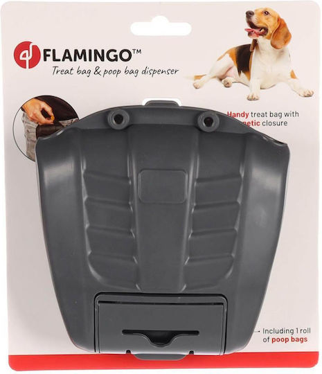Flamingo Τσάντα για Μεταφορά Σκύλου Γκρι Μ14xΠ14xΥ8εκ.