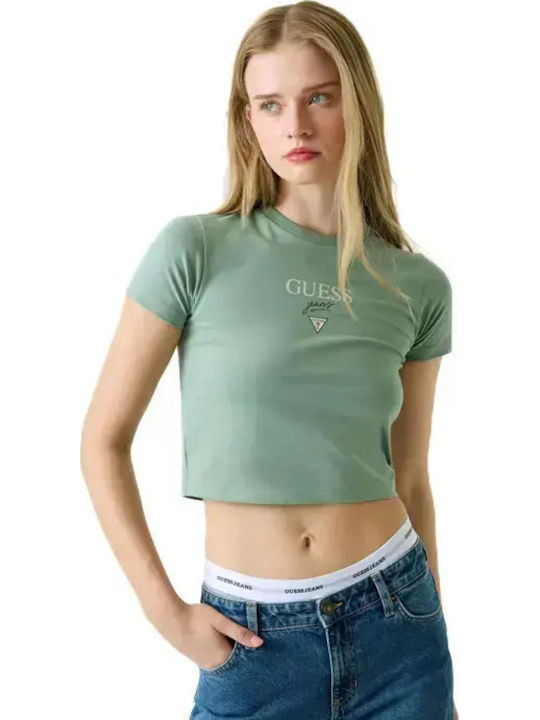 Women's Crop T-shirt Green