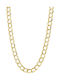 Loisir Chain Neck made of Steel Gold-plated