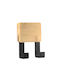 Wall-Mounted Bathroom Hook ​6x3.5cm Black