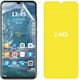 Nokia C22 2 Pieces Screen Cover Enkay Full Glue Soft Hydrogel Explosion Resistant Enkay