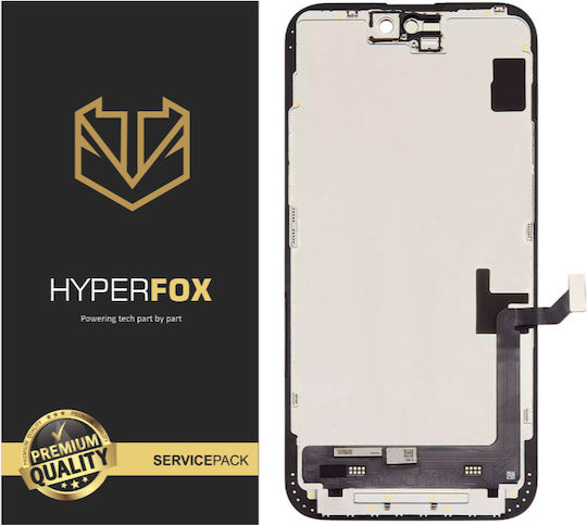 Apple iPhone 15 Plus Hyperfox Ecran OLED LCD Dur Tactil Negru 1 An Garanție