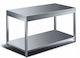 Costos Ανοξείδωτο Τραπέζι Μ120xΒ70xΥ85cm