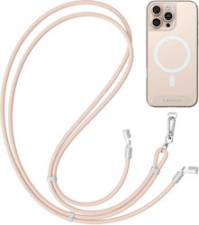 Satechi Nackenriemen Usb-c Kabel Serie Lanyard Onthego Schnelles Laden Rosa