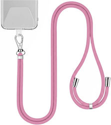 Jaym 150cm Nylon Nackenriemen Smartphone Universalhalter Rosa