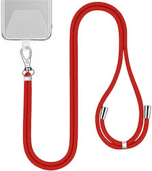 Jaym 150cm Nylon Nackenriemen Smartphone Universalhalter Rot