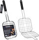 Metallischer Grillrost Antihaft