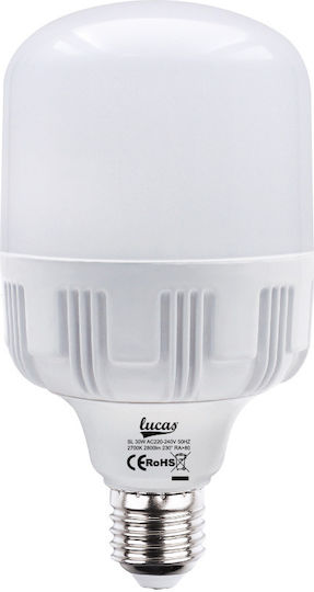 Lucas LED Bulb 40W for Socket E27 Warm to Cool White 3600lm