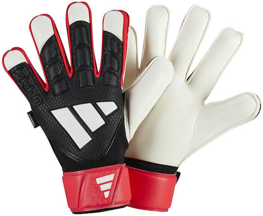 adidas Predator Match Fingersave Adults Goalkeeper Gloves Black