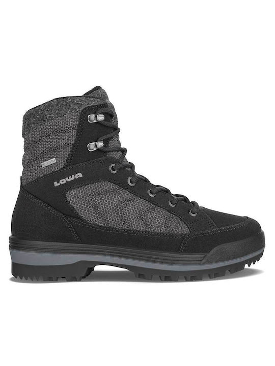 Lowa Men's Hiking Shoes Waterproof with Gore-Tex Membrane Black