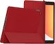 Mw Калъф Ipad Air 11" M2-m3 Air 10.9" Slimskin Модел С Държач За Стилус Червен