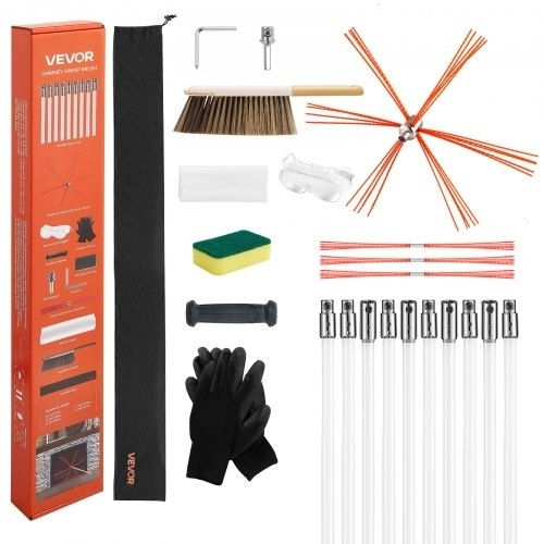 Vevor Metallic Chimney Cleaning Brush Square