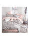 Epavlis Homeware 0807 Σετ Σεντόνια Υπέρδιπλα 230x260εκ. Γκρι (4τμχ)