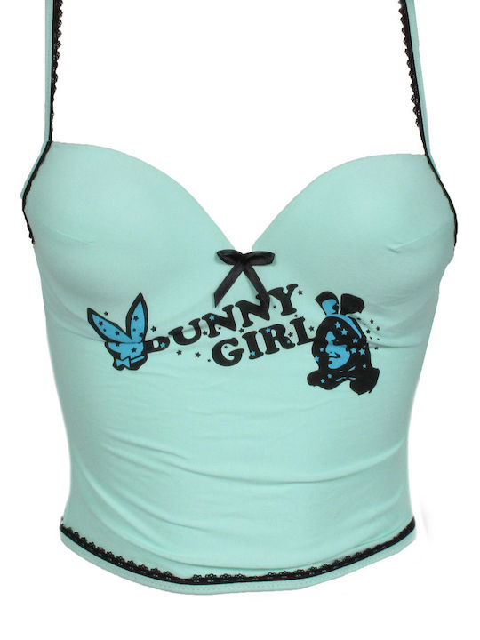 Playboy Women's T-Shirt L.green
