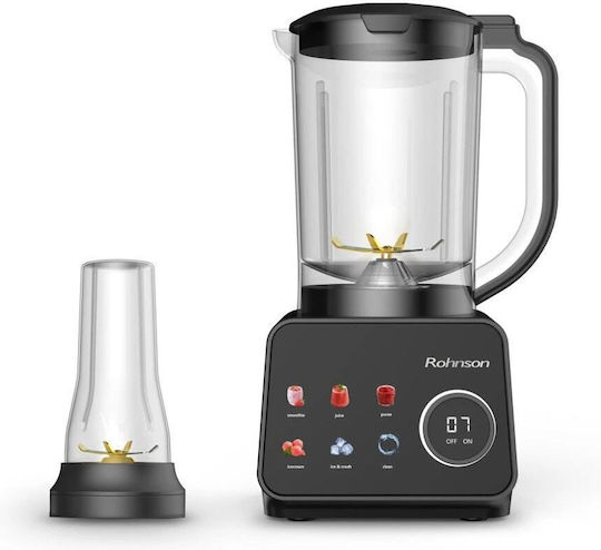 Rohnson Блендер с Пластмасова Кана 1,75 л 1800W Черен R-5345