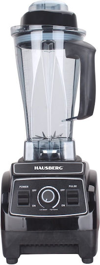 Hausberg Blender with Plastic Jug 2 lt 1500W Gray HB7766NG