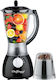 Cheffinger Cheffinger Mixer mit Kunststoff Kanäta 1,5 l 1000W Schwarze PB1.5