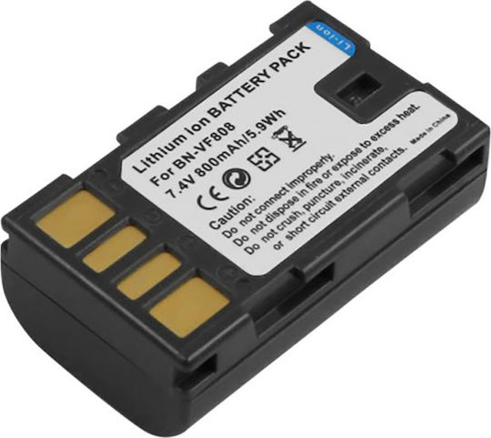 Avizar 7.4v 800mah Battery Camcorder Compatible Jvc Bn-vf808 Black