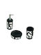 Eurocasa Eurocasa Glass Bathroom Accessory Set