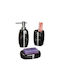 Eurocasa Eurocasa Glass Bathroom Accessory Set