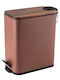 Set Bathroom Basket Rectangular Soft Close Amber 1989-1-1989-2 14x30x28 Cm Eurocasa