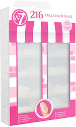 Full Cover Nails Oval 216 Pcs W7