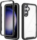 Techsuit Umschlag Rückseite Transparent (Galaxy S23 FE)