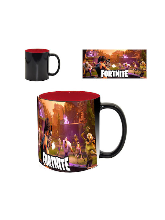 Cana Magică Neagră Cu Interior Roșu Fortnite