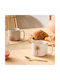 S-d Cană Ceramică Bej 360ml 2buc